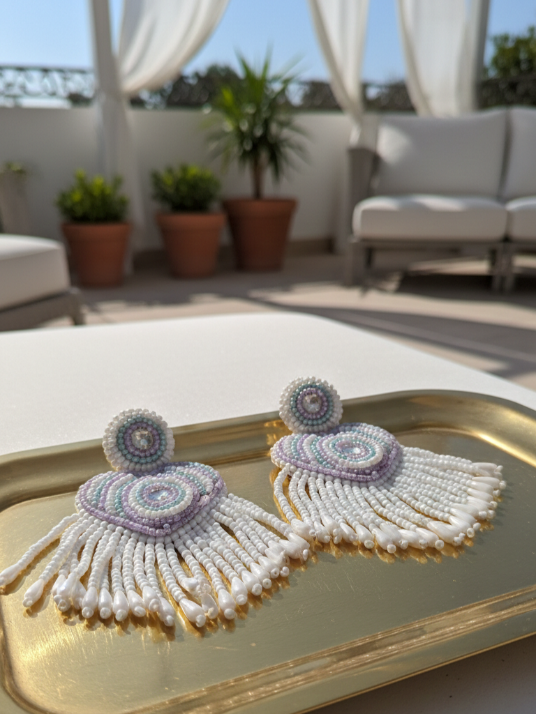 Pendientes Boa Corazones