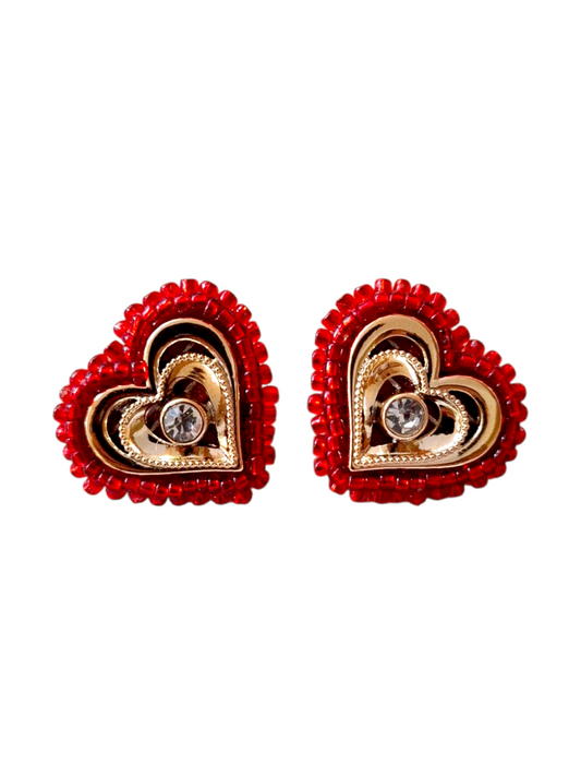 Malia Hearts Earrings