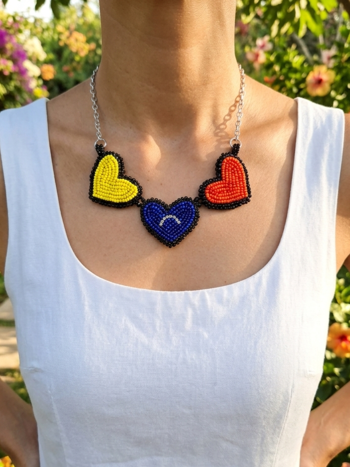 Collar de corazones de Venezuela