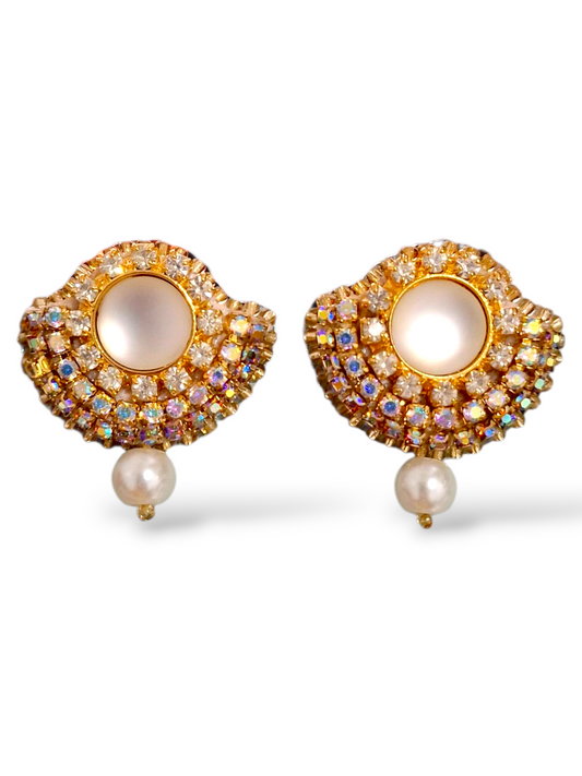 Pendientes de camelia