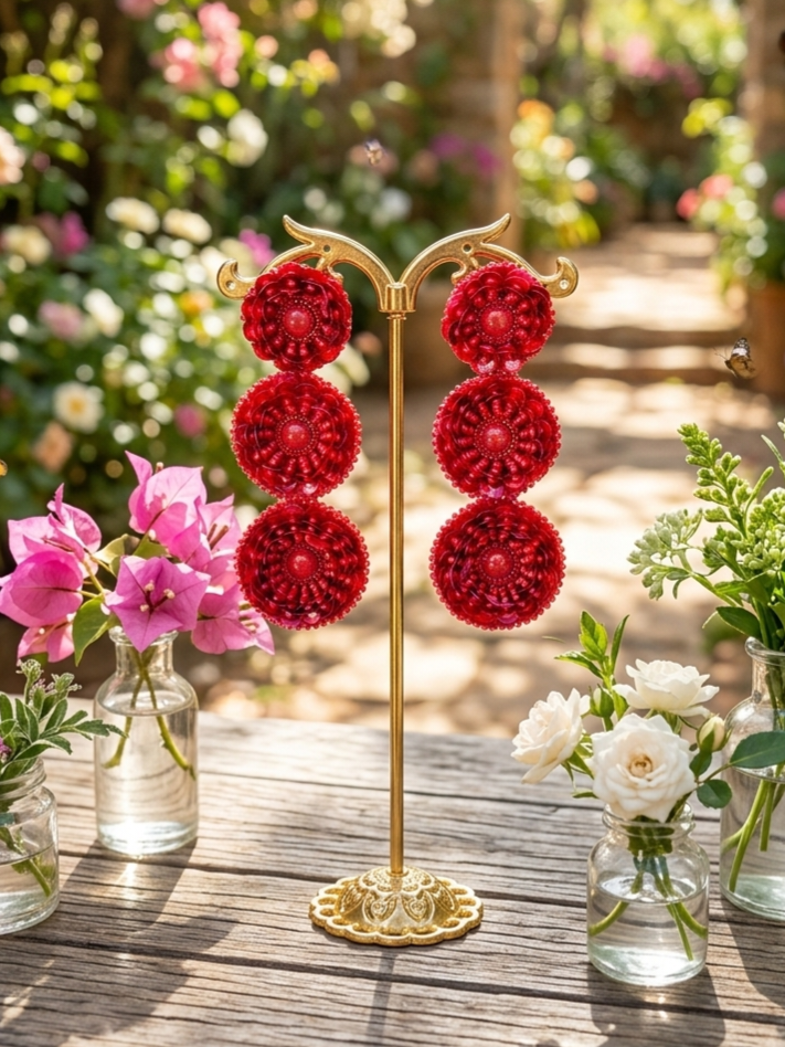 Pendientes Flor