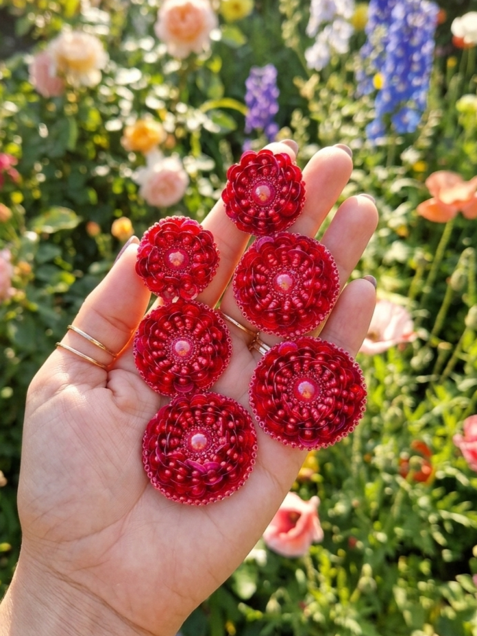 Pendientes Flor