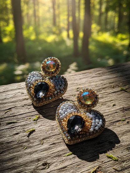 Priscilla Hearts Earrings