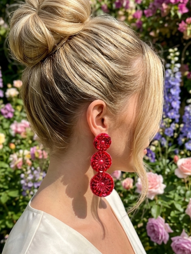 Pendientes Flor