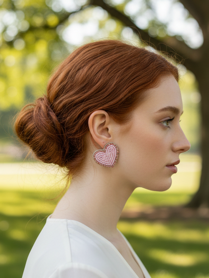 Paris Hearts Earrings