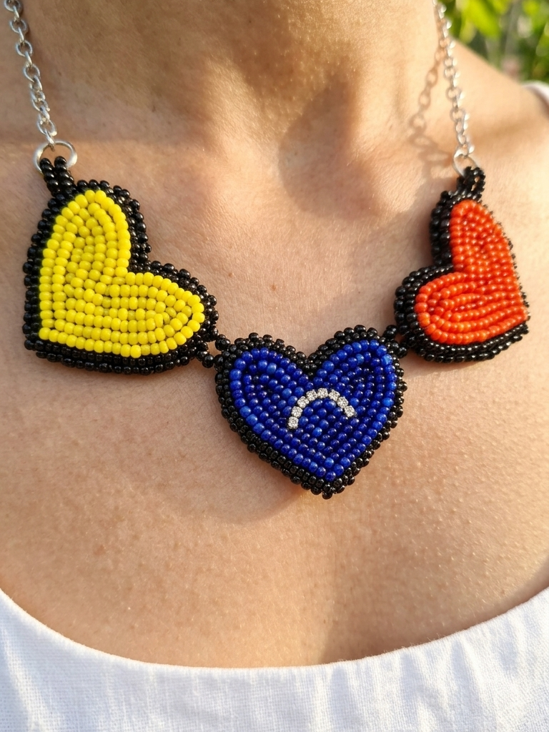 Collar de corazones de Venezuela
