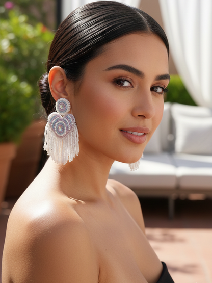 Pendientes Boa Corazones