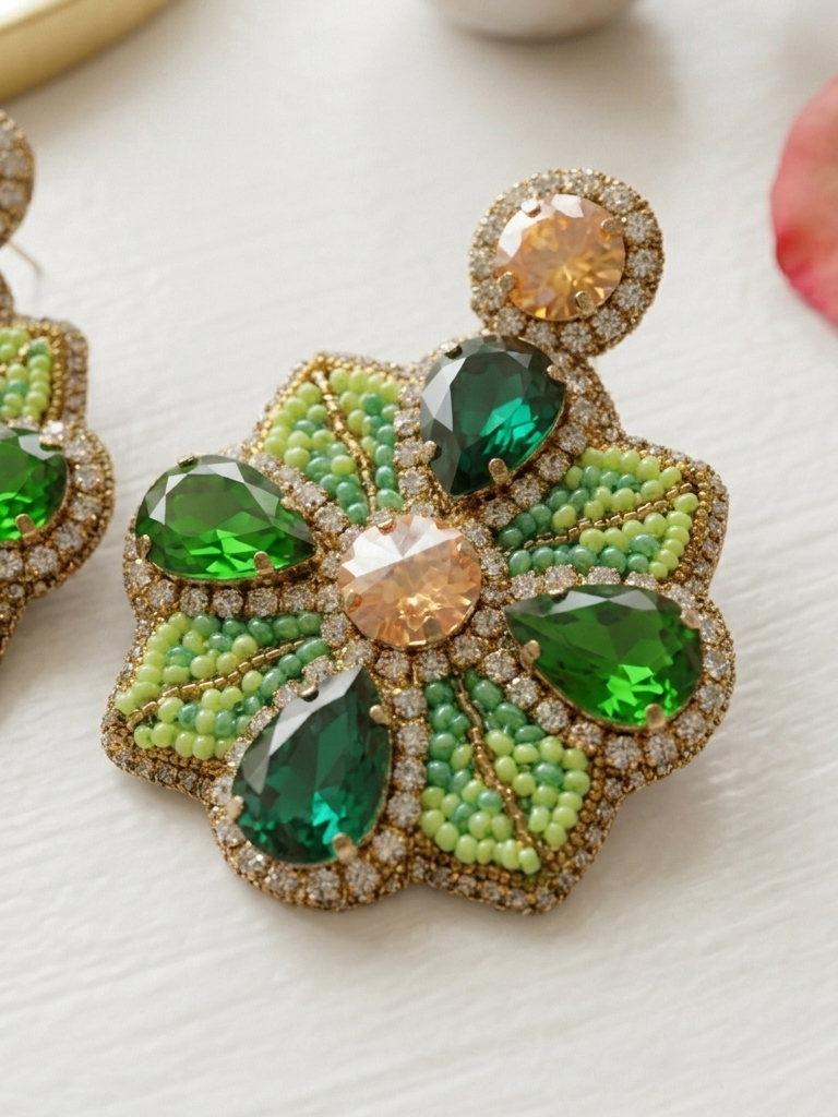 Cosmos Flowers Earrings