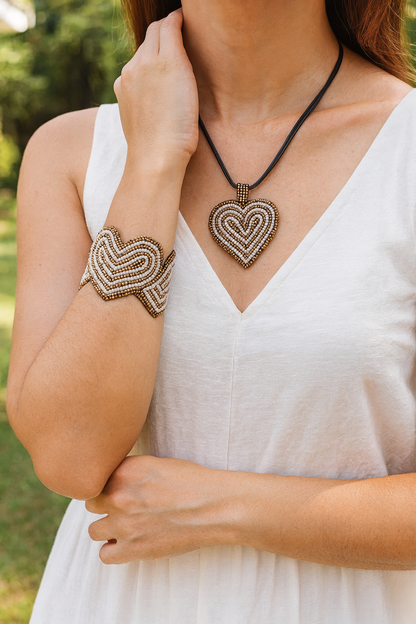 Hearts Hope Jewelry Set