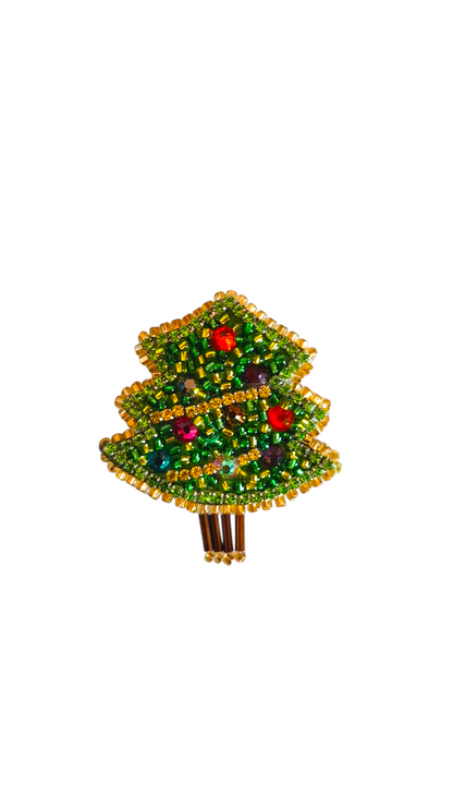 Christmas Tree Brooch