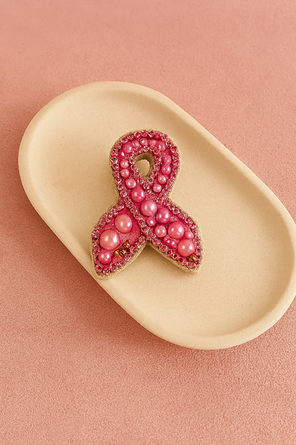 Broche del Lazo Rosa