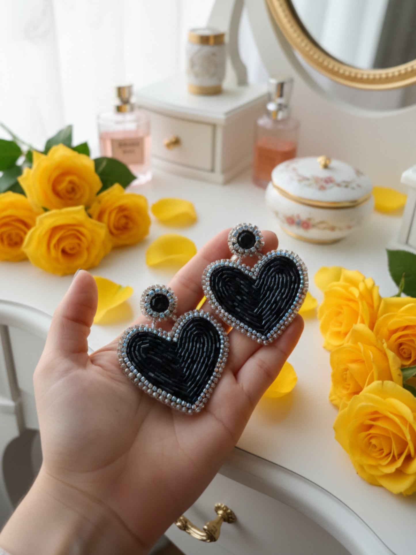 Endless Love Hearts Earrings