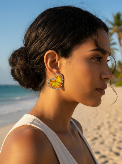 Paris Hearts Earrings