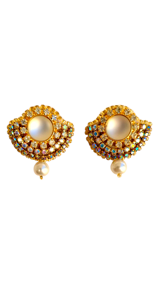 Pendientes de camelia