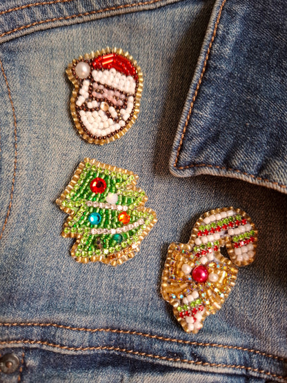 Christmas Tree Brooch