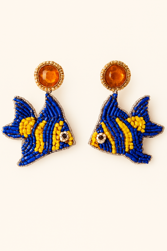 Pendientes de pez emperador